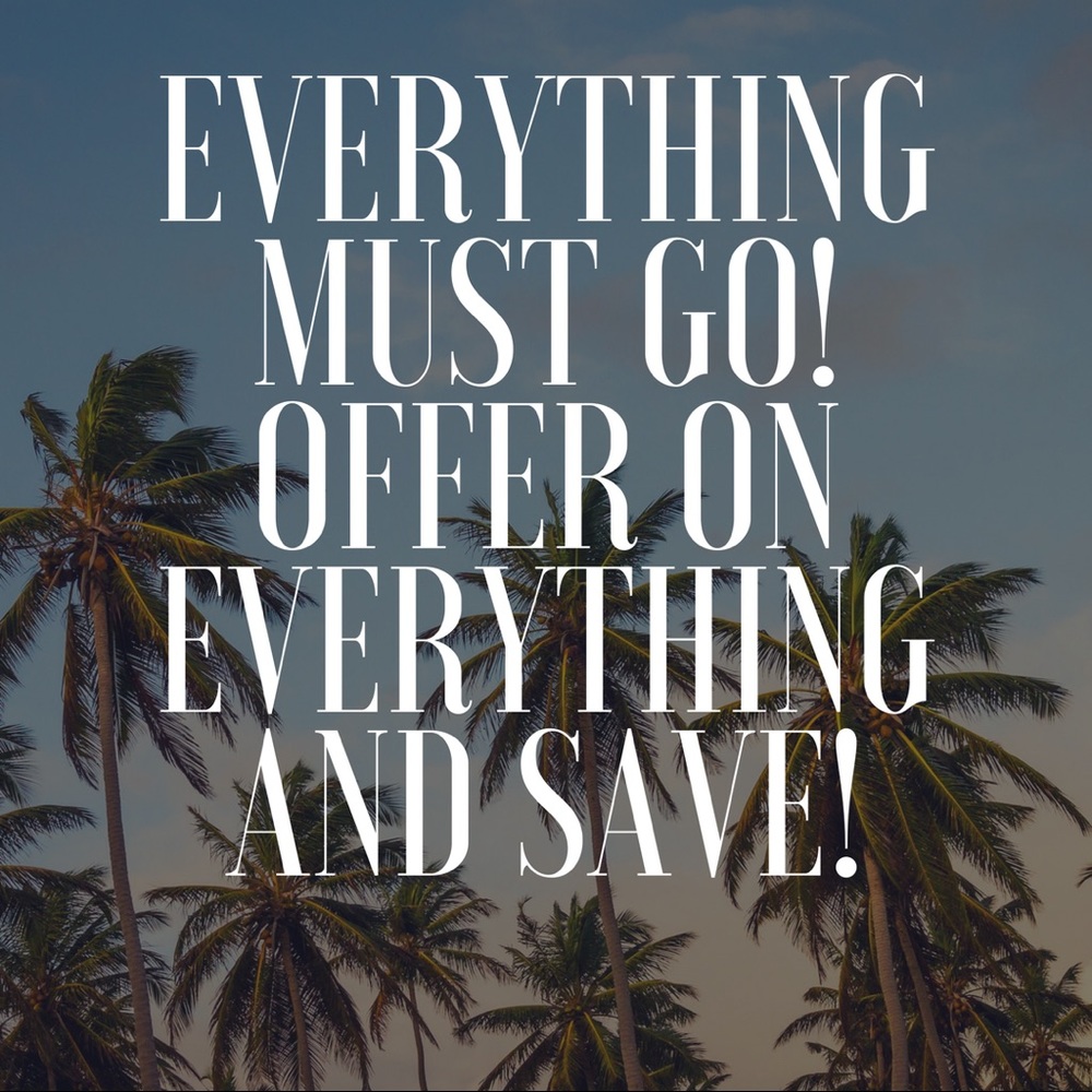  EVERYTHING MUST GO, LOWBALL ME 